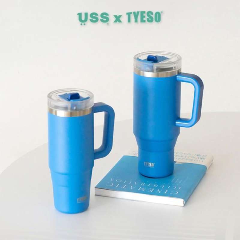 Jual Tyeso Tumbler Portable Stainless Coffee Cup 1200 Ml Ts-8868