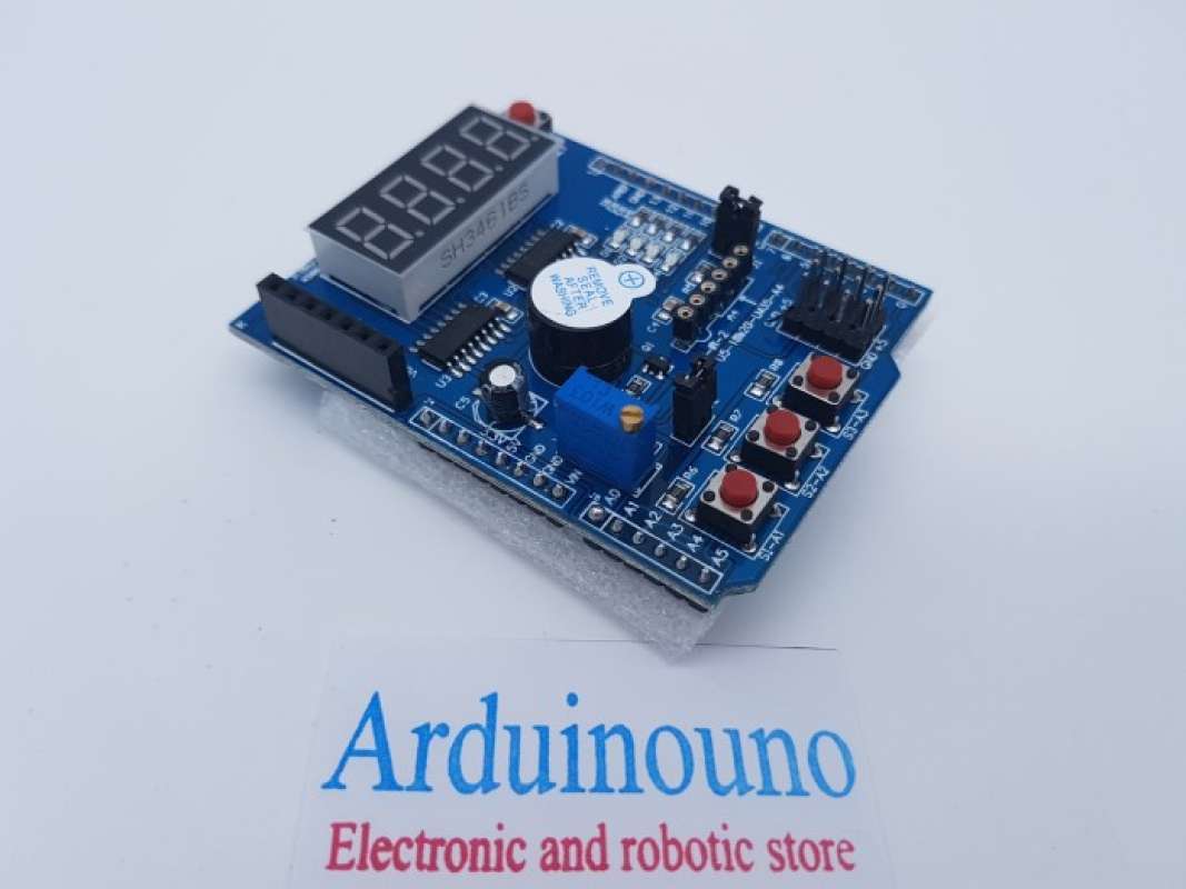 Promo Arduino Multifunction Shield Learning Kit Module Belajar Arduino ...