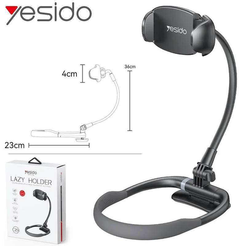 Jual Yesido C291 Neck Mount Phone Holder Lazypod Lazy Pod
