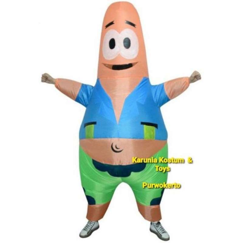 Jual Kostum Patrick Star Spongebob Anime Angin Lucu Badut Dewasa Cartoon Di Seller Zenin