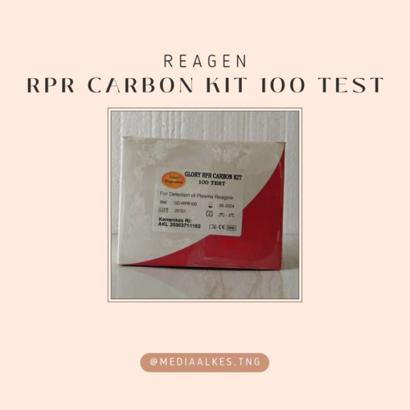 Omega Rpr Kit Promo Reagen Rpr Carbon Kit 100 Test Glory Diagnostics Diskon 33% Di ...