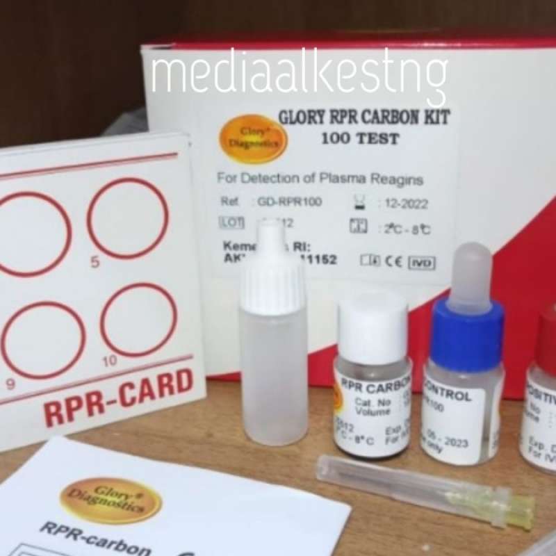 Omega Rpr Kit Promo Reagen Rpr Carbon Kit 100 Test Glory Diagnostics Diskon 33% Di ...
