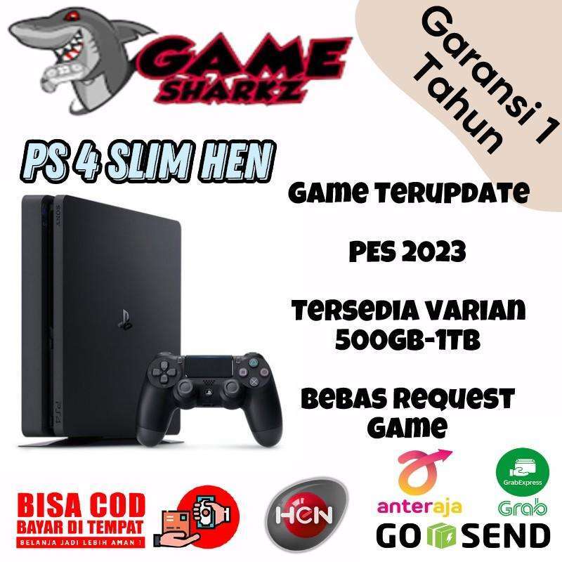 Shopee Ps4 Slim 500gb Black ORIGINAL PS4 CONSOLES (Phat, Slim, Pro - Main Image