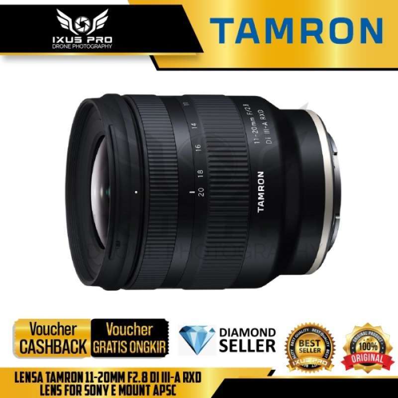 Promo lensa tamron 11 20mm f2 8 di iii a rxd lens for sony e mount apsc