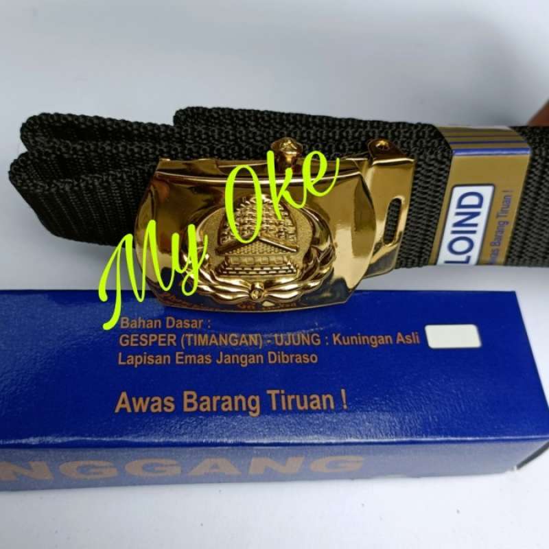 Jual Sabuk Gesper Korpri Pns Premium Loind Rol Standard Di Seller Wd