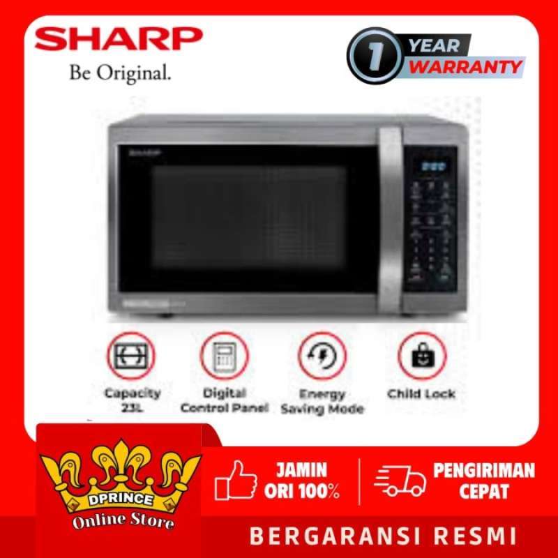 Sharp Grill Machine Promo Sharp 650gx Microwave Grill Inverter Oven 23l R-650gx (bs ...
