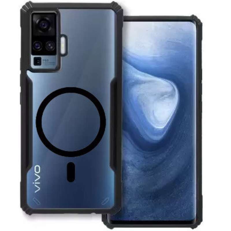 Casing Vivo X50 X50 PRO MAGSAFE Magnetic Beatle KORI Fuze Bumper Transparan  Clear Armor Hardcase