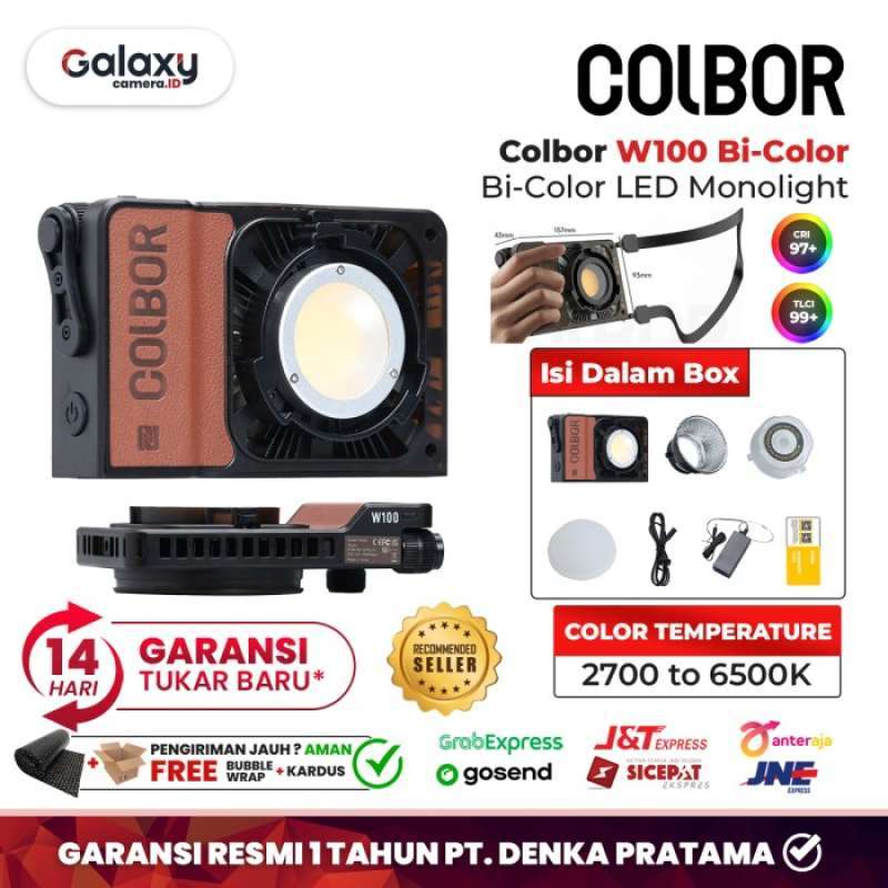 Video Light, COLBOR Wonder W100 100 W Portable 345 G Continuous