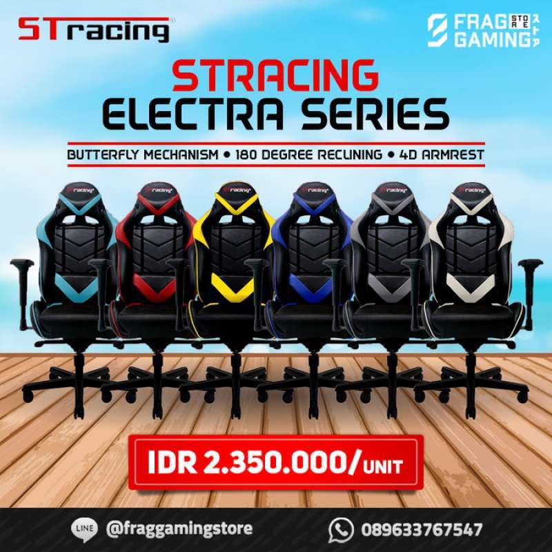 Daftar Harga St Racing Chair Original Spesifikasi Lengkap November 2024
