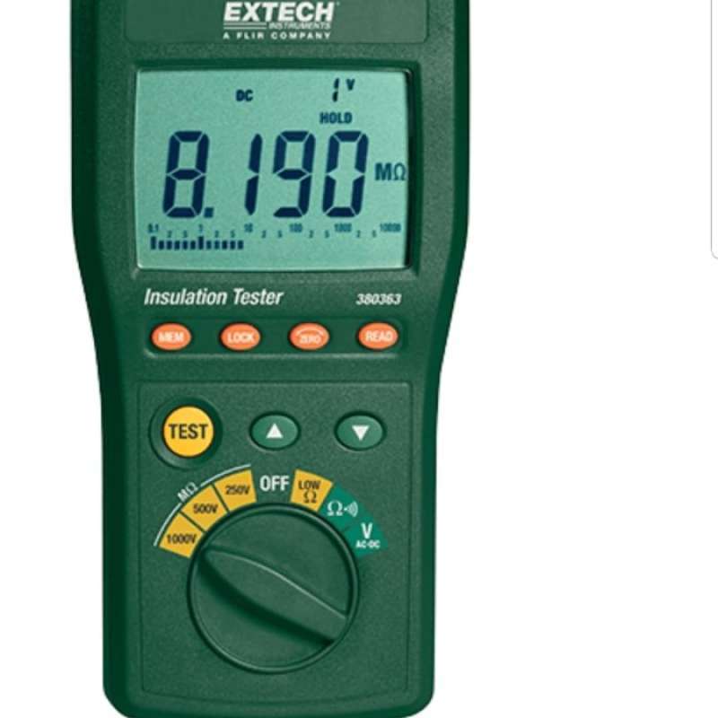 Promo Digital High Voltage Insulation Tester : 380363 Extech Diskon 23% ...