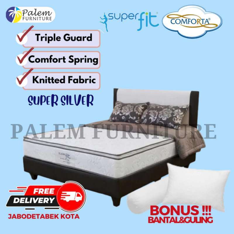 Spring bed comforta super fit silver hotsell
