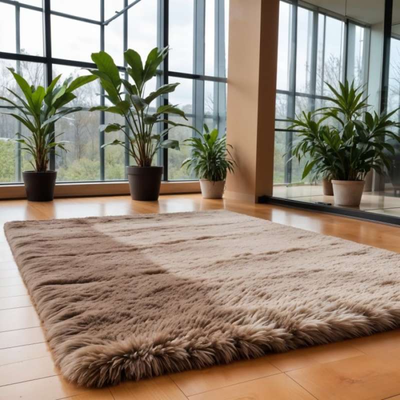 Karpet Rasfur Promo Karpet Bulu Rasfur Uk 200 X 150 X 2,5 Cm Lp - Hijau Botol Diskon ...