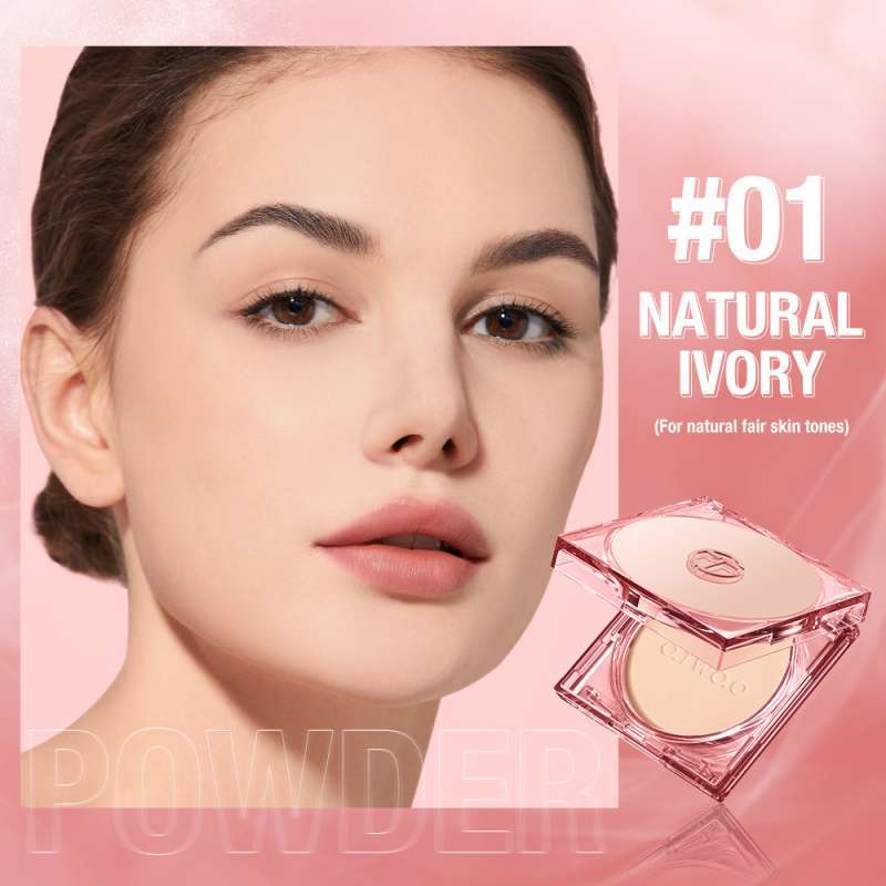 Jual O.two.o Mist Mirror Locking Powder - #01 Natural Ivory Di Seller ...