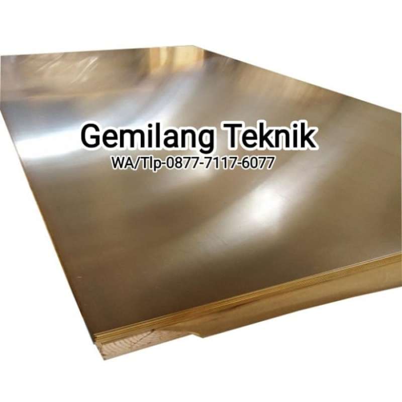 Promo Plat Kuningan Brass 0.05mm X 365mm X 1200mm Diskon 23% Di Seller ...