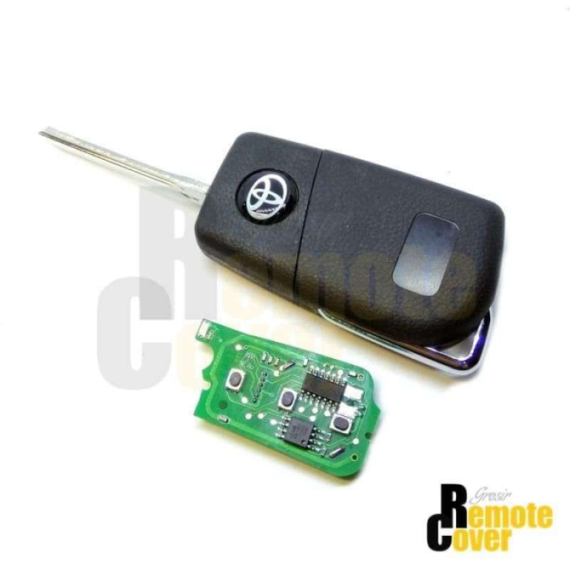 Promo Casing Kunci Lipat Flip Key Remote Alarm Toyota Innova Tipe E ...