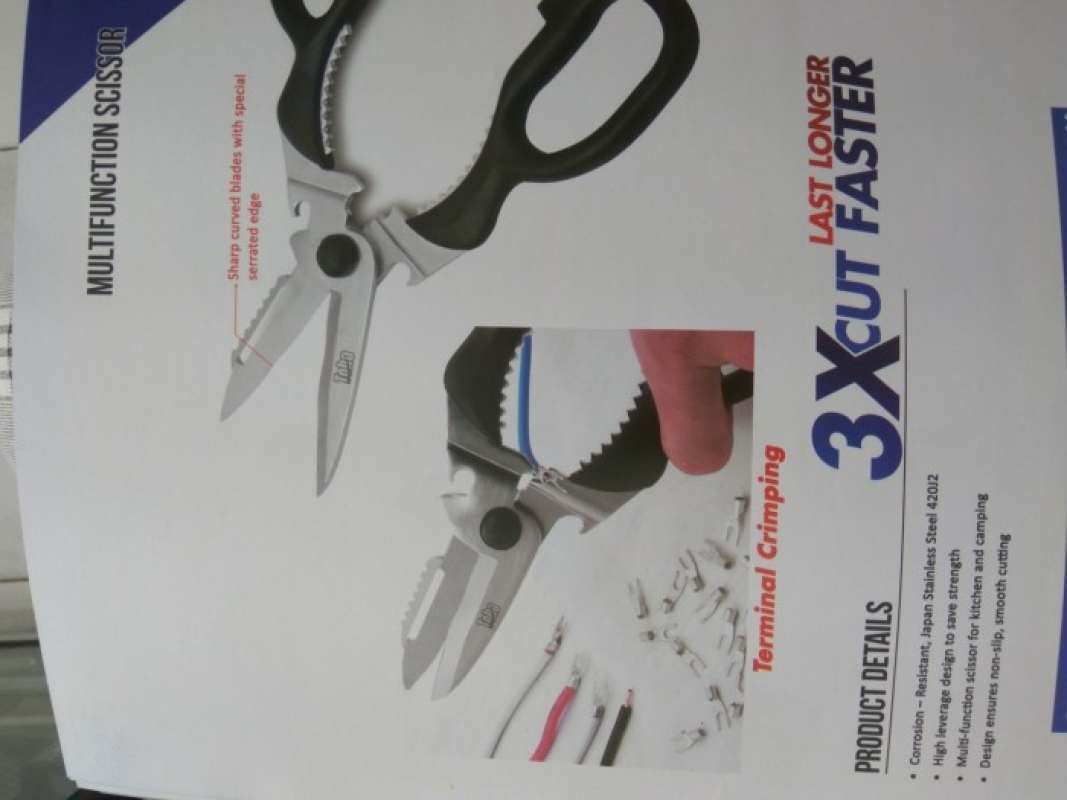Jual Gunting Multi Fungsi Stainless Steel Premium Toho Di Seller ...