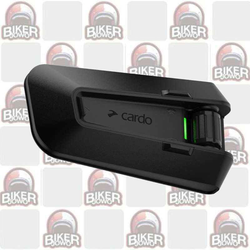 Interkom Motor Cardo Packtalk Pro dengan Speaker JBL 45mm dan Sistem Mount Magnetik, Deteksi Kecelakaan Otomatis, Cocok untuk Touring Motor dan Komunitas