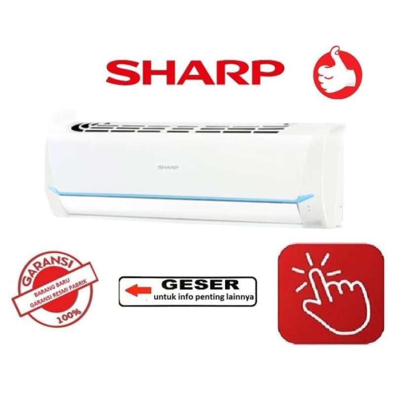 Promo Sharp Ac 2 Pk Ah- A18say- Jetstream Series R32 - Pasang Pipa 3 ...