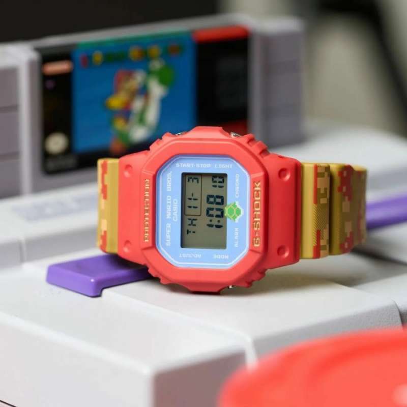 Mario Shock Promo Casio G-shock Dw-5600smb-4dr / Gshock Dw5600smb-4 X Super Mario ...