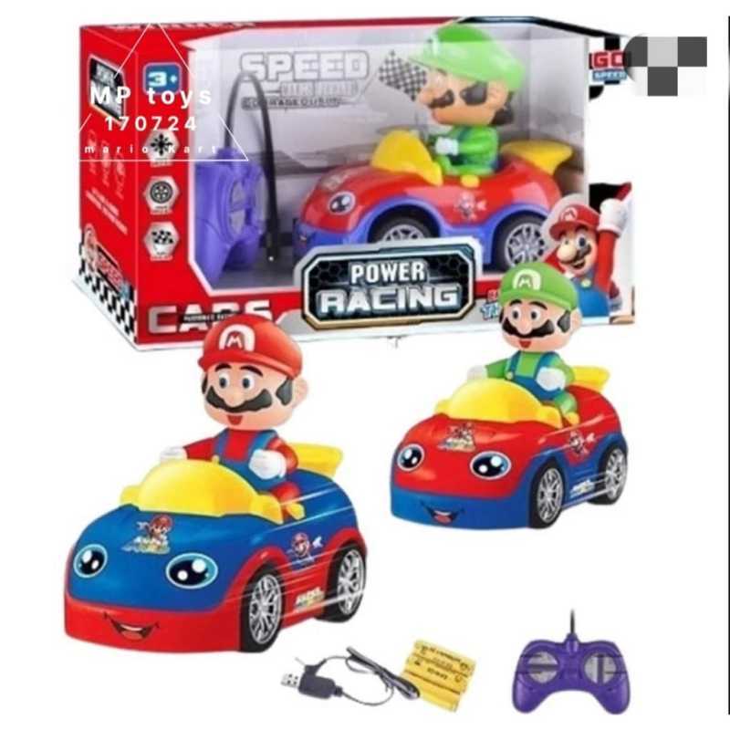 Promo R/c Super Mario Racing Car 6085 Mainan Remote Control