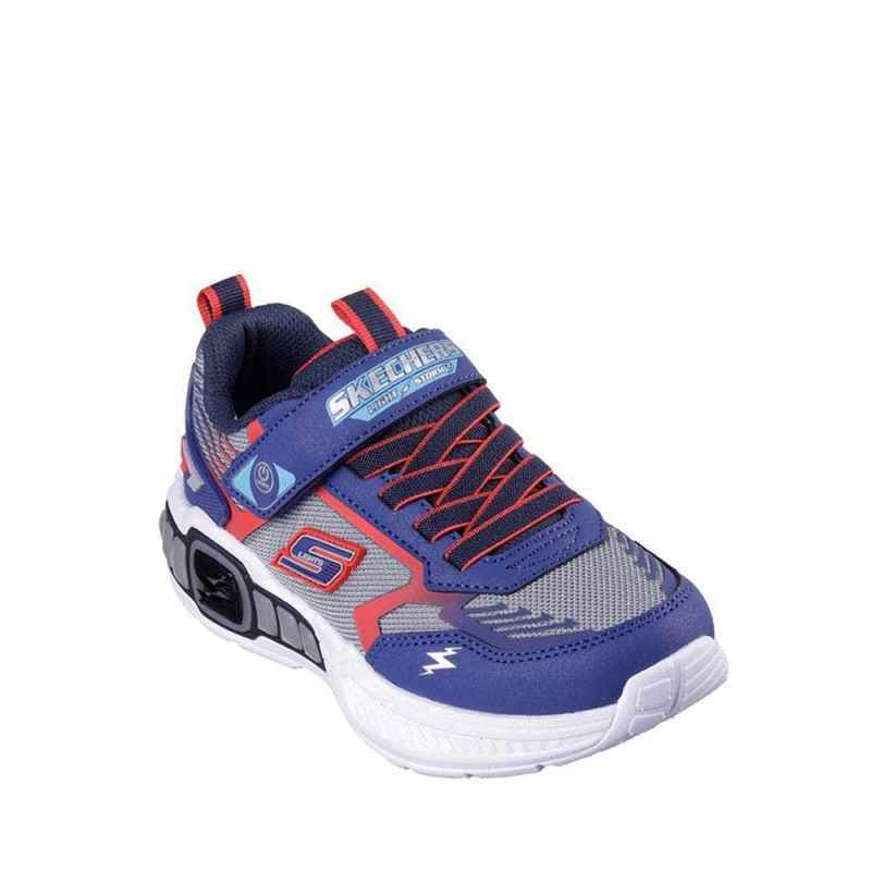 Skechers Kids Light Storm Boys Shoes Navy (400151LNVRD)