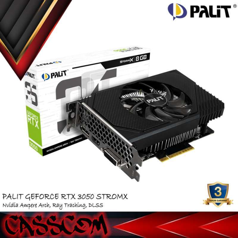 Geforce Rtx 3050 Palit Fanless Palit GeForce RTX 3050 6G StormX