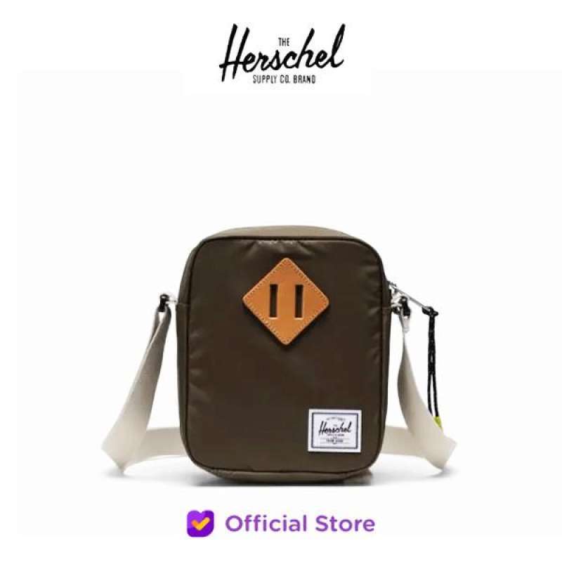 Herschel Heritage Crossbody Bag Ivy Green/Black/Pelican