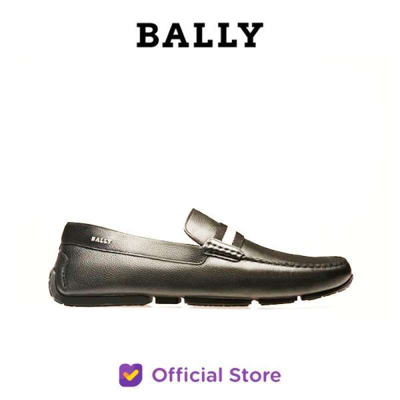 BALLY Shoes Pearce Leather Drivers Black