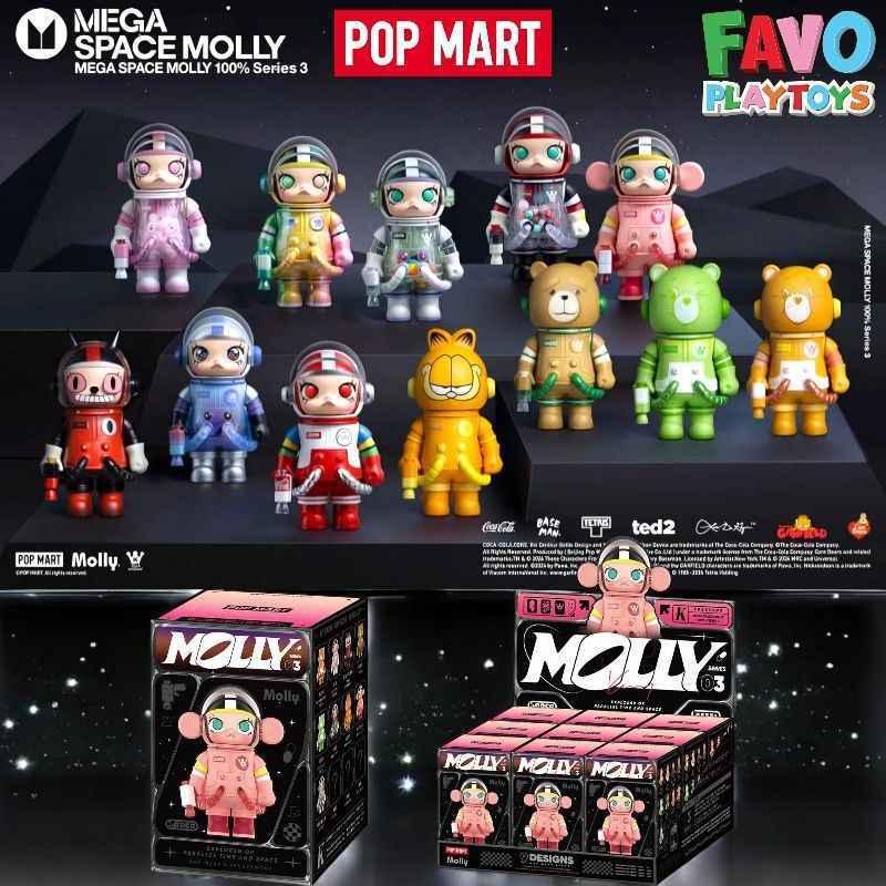 POP MART MEGA Space Molly 100% Series 3 Blind Box Figure