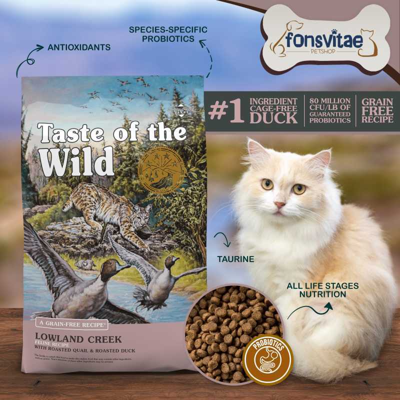Review makanan kucing taste of the wild discount