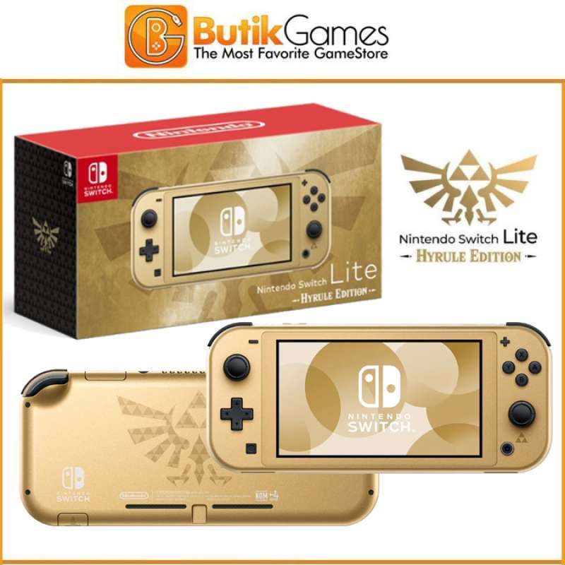 NintendoSwitchLite-Hyrule Edition(ゴールド) Nintendo Switch Lite: Hyrule Edition with Bonus Nintendo
