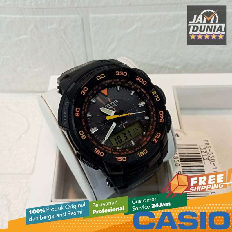 Casio Protrek Tough Solar Original Harga Terbaru November 2024 Blibli