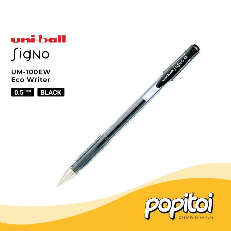 Jual Uniball Signo Um-100ew Eco Writer Gel Pen Mm Pulpen Warna