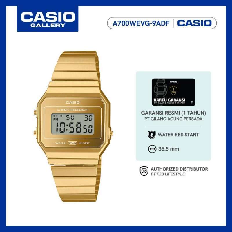 Promo Jam Tangan Casio General A700wevg-9adf Diskon 28% Di Seller