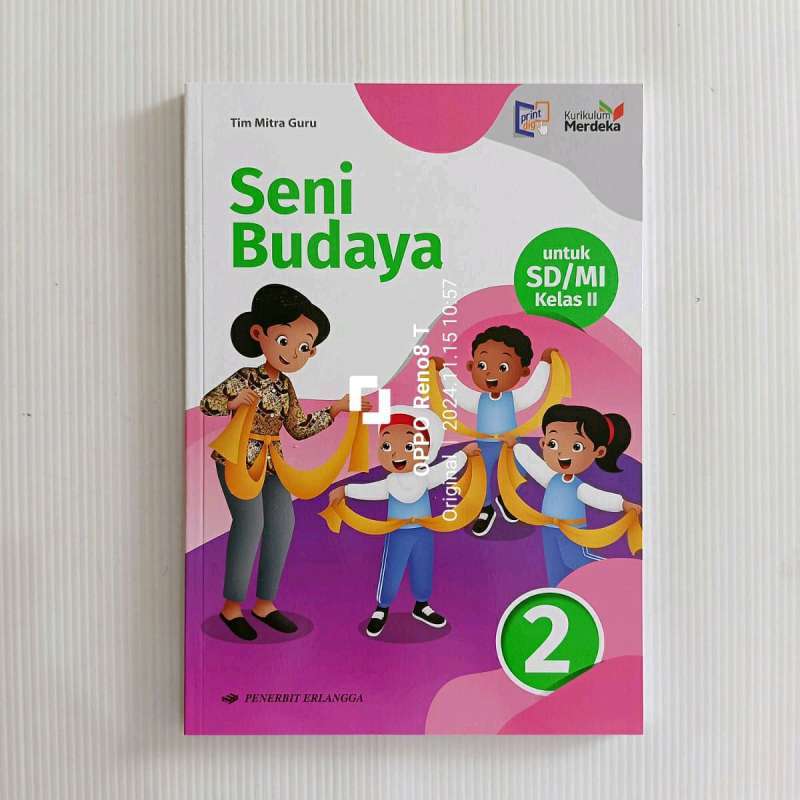 Jual Buku Paket Kelas 2 SD Kurikulum Merdeka Erlangga Original Di ...
