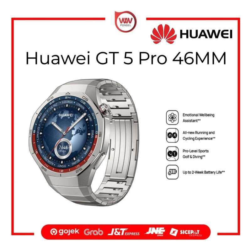 Huawei Watch Gt5 Pro Watch Huawei GT5 Pro 46MM Garansi Resmi