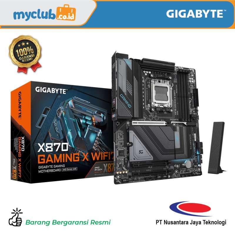 Gigabyte Motherboard AMD X870 Gaming X Wifi7 Socket AM5 x DDR5 ATX