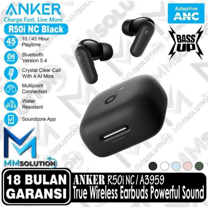 Anker Headset Anker Soundcore R50i NC Earbuds Adaptive Noise