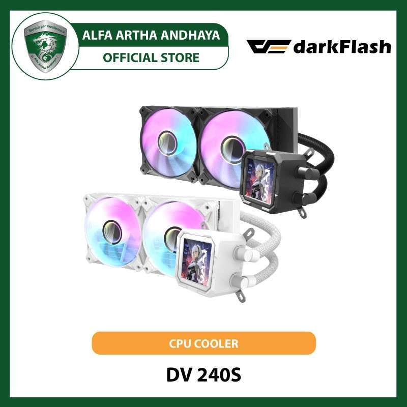 Dv Cpu Promo Darkflash Wave Dv240s Liquid Cpu Cooler [support Intel & Amd ...