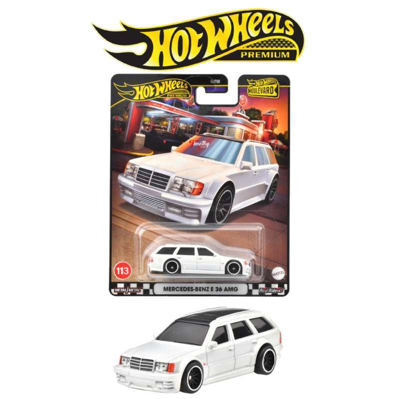 Jual Hot Wheels Boulevard Mercedes-benz E 36 Amg Putih Di