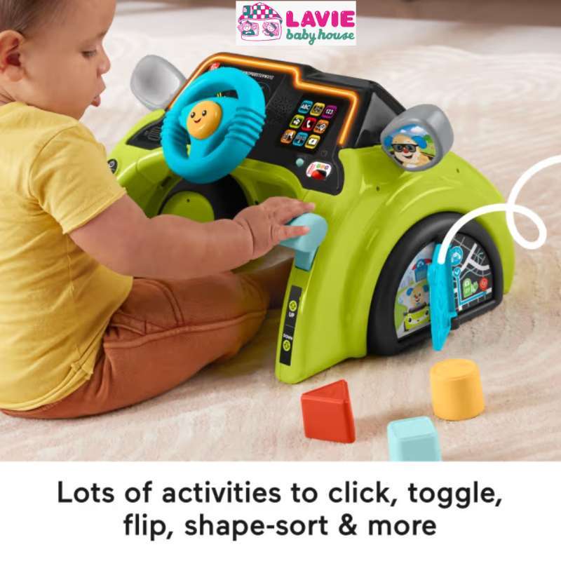 Jual Fisher-price Laugh Learn Sit Steer Driver Activity Center