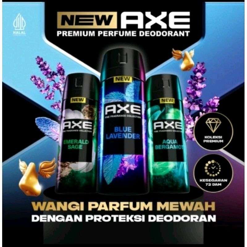 AXE Premium Perfume Deodorant Deodorant AXE Spray Fresh