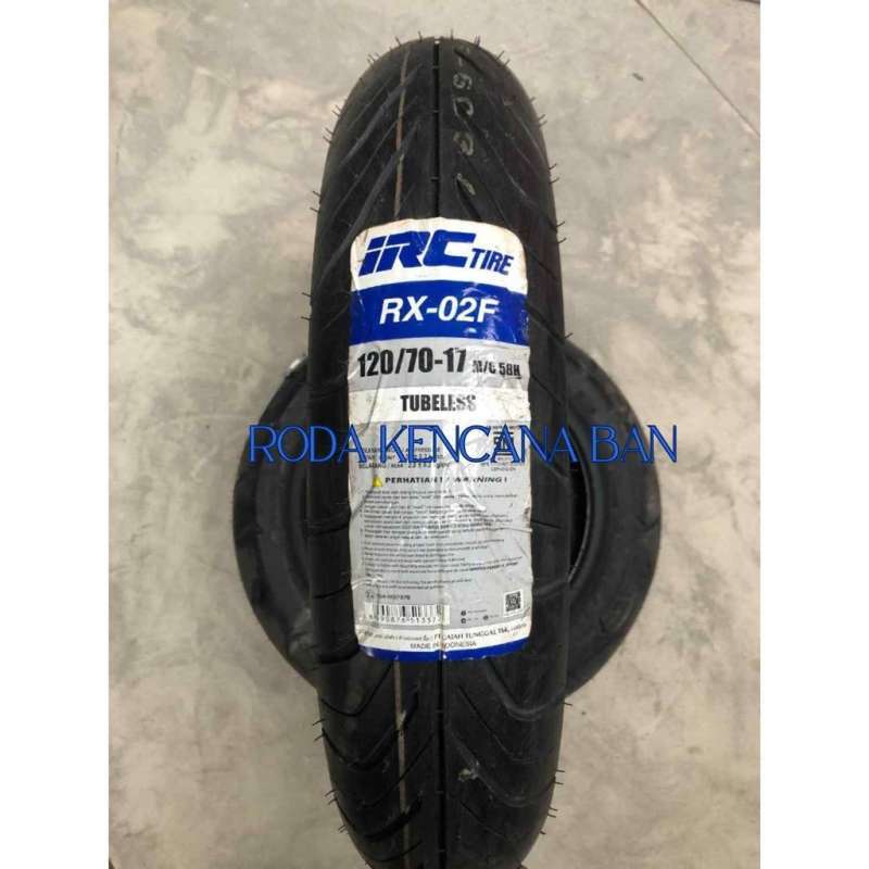 IRC　120/70-17　RX02 　TL　CB 　ゼファー 消費税込み IRC 120⁄70-17 150⁄70-17 RX02 送料無料 消費税込 CB ゼファー IRC RX-