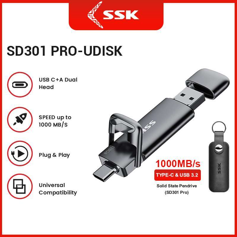 Jual Ssk Sd301pro 512gb Portable Ssd USB Type C External Ssd