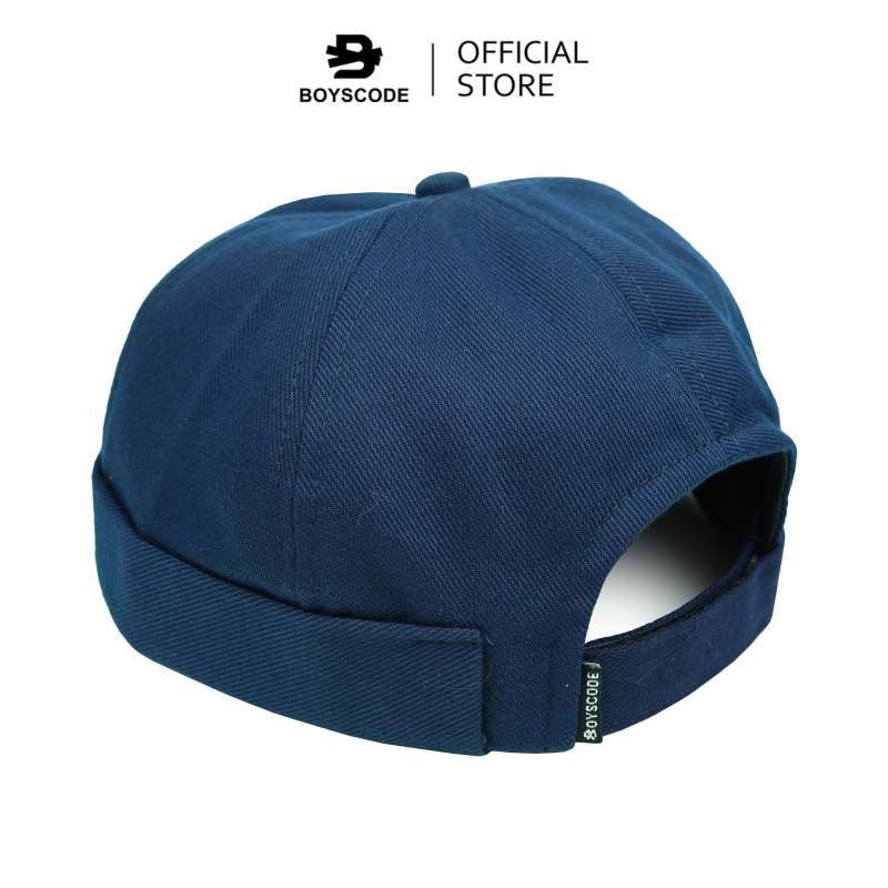 Jual Boyscode Peci Mikki Hat Exclusive Biru Navy Polos Kopiah