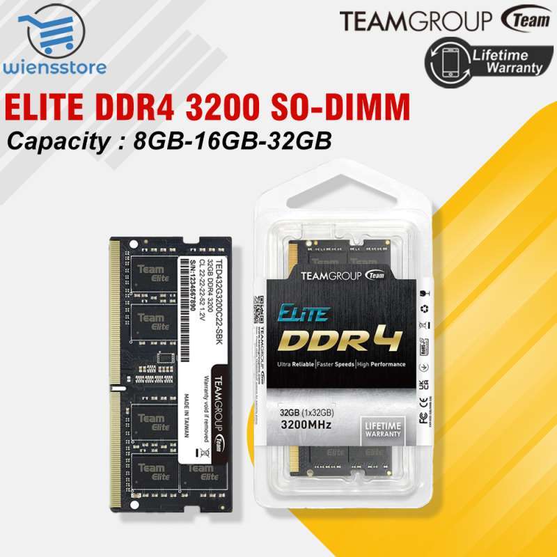 Team Elite Ram Ddr4 16gb Harga Jual RAM Komputer Team Elite Long