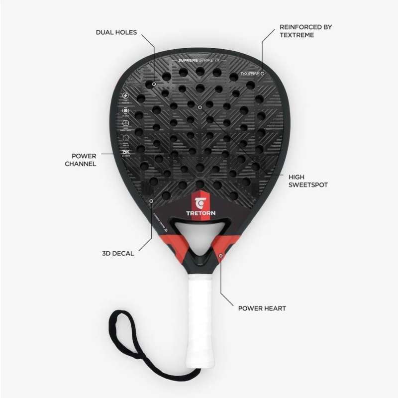 Raket Padel Tenis Tretorn SUPREME SERIES Official Resmi Original Padel  Racket
