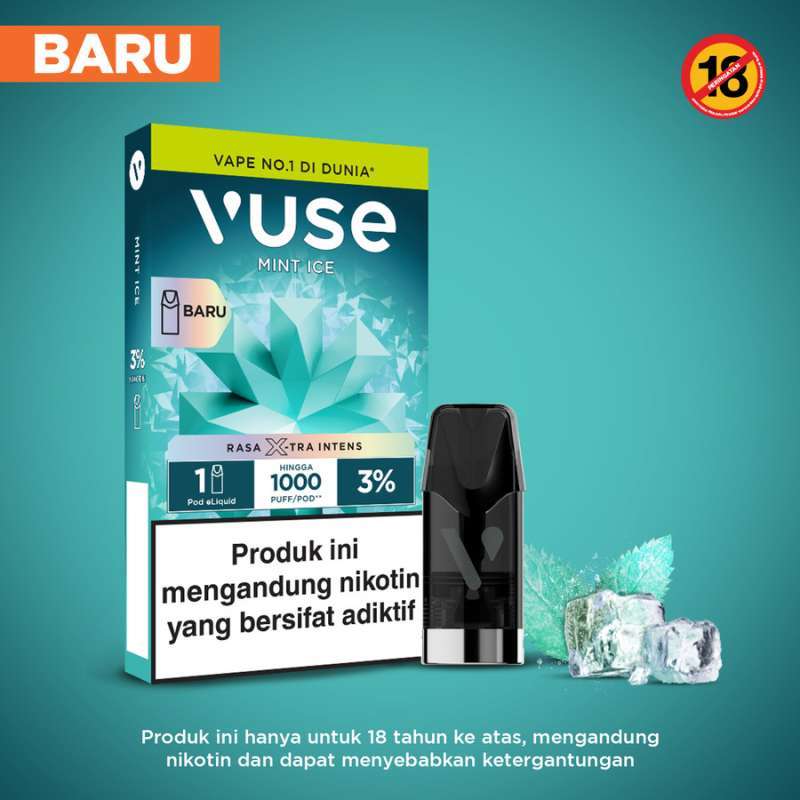 Mint Ice Vape Pods Mint Ice Extra Intense Flavour Pods By Vuse - E-Liquids,  Vapes & Pod Kits