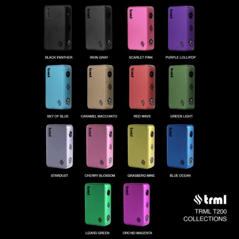 Trml Jual Trml T200 | Box | Mod Only - - Iron Gray Di Seller Vape Spark ...
