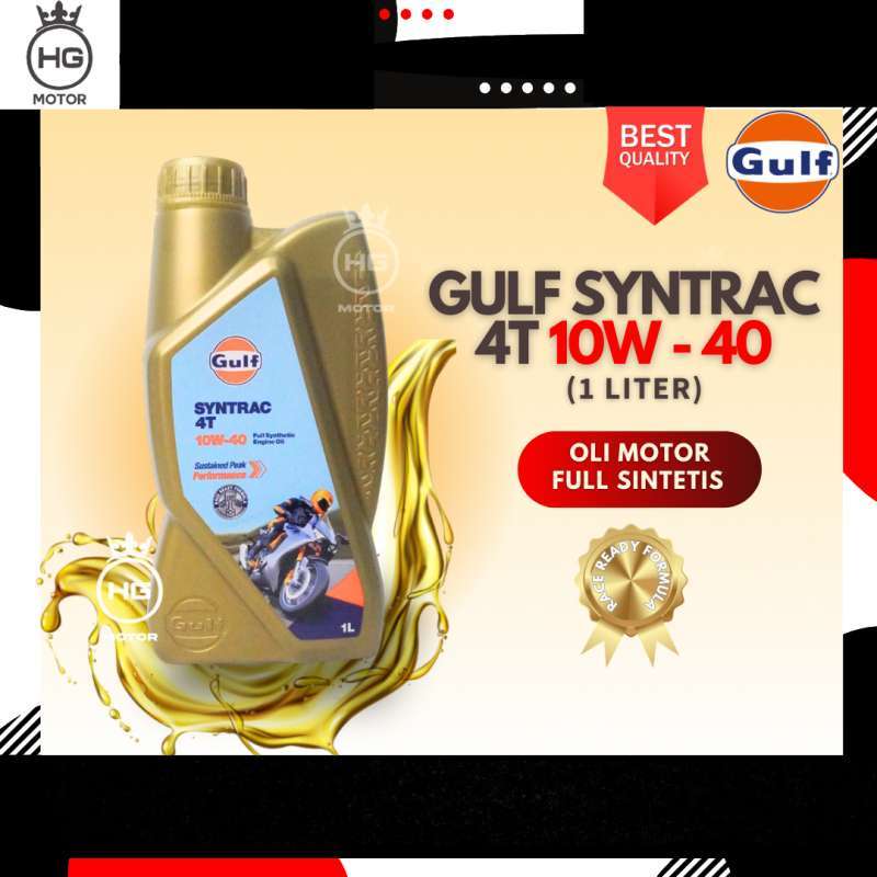 Gulf Oil Bike Stop Near Me OLI GULF SYNTRAC 10W40 10W-40